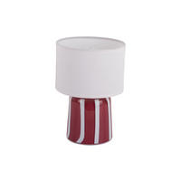 TISCHLAMPE Verano LED 13/13/20 cm - Rot, Glas (13/13/20cm) - Leitmotiv