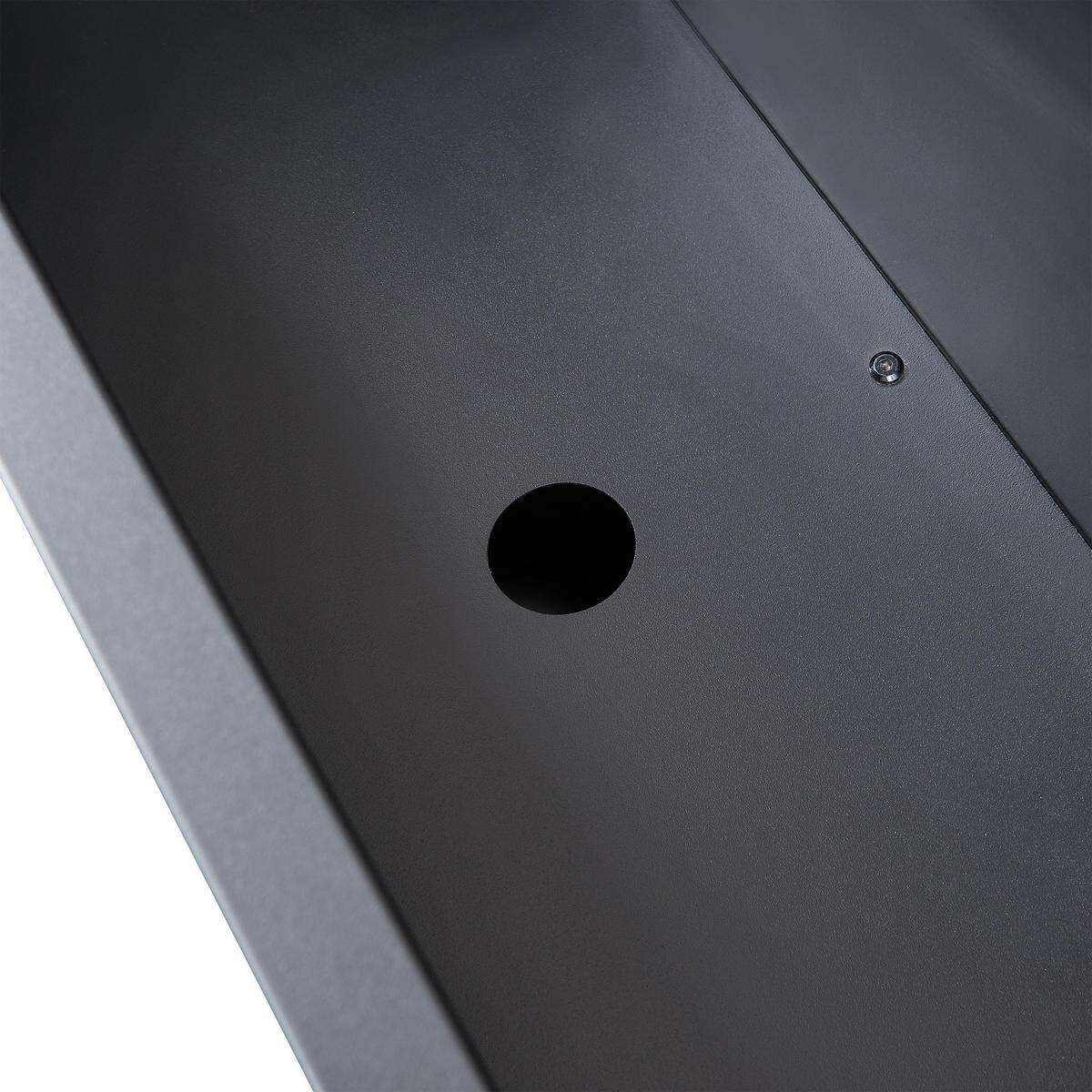 PFLANZKÜBEL Vaargel - Schwarz, Metall (90/82/30cm) - casa.pro