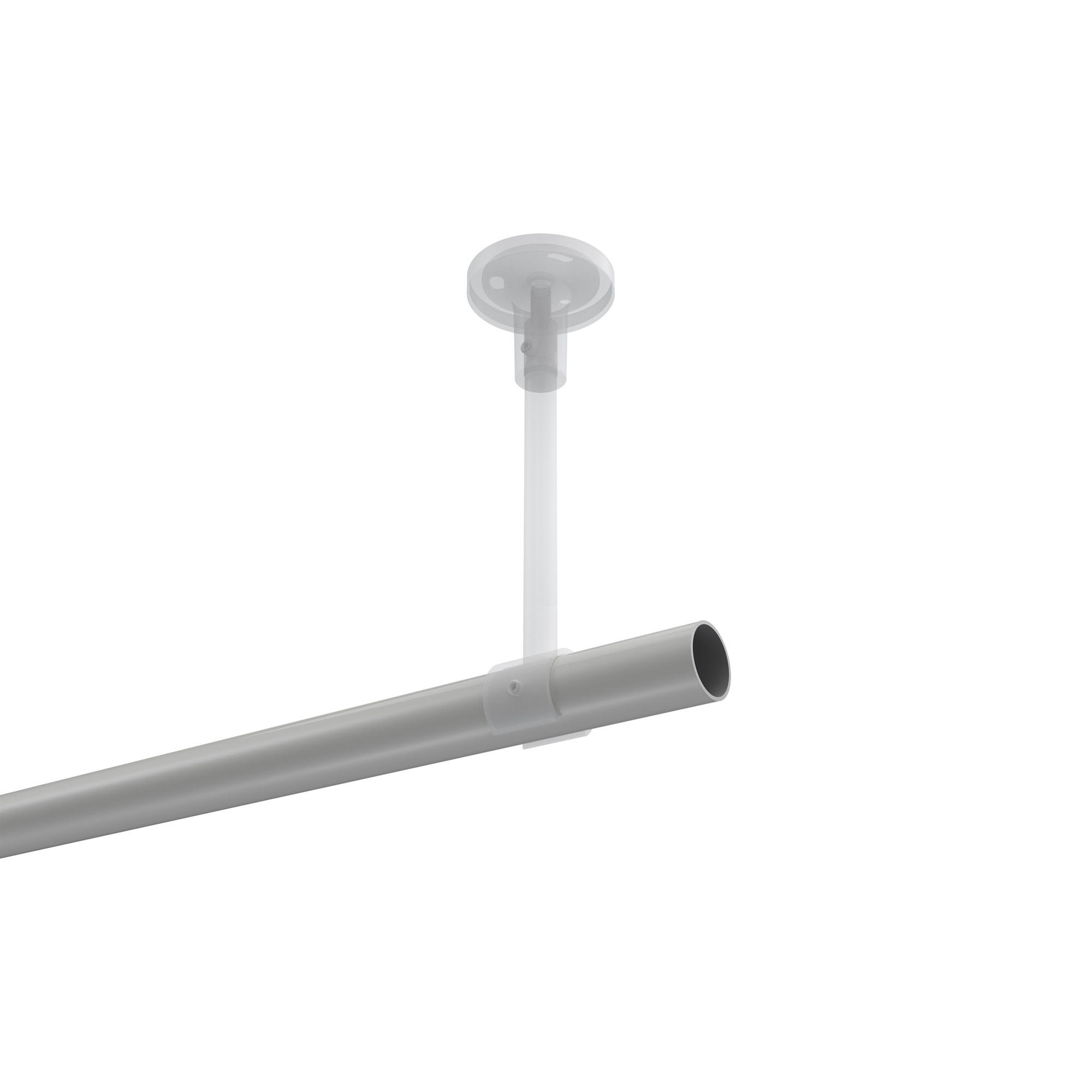 Thumbnail - Interdeco Gardinenstangen-Set, Weiß, Chrom, Metall, 160 cm, Wohntextilien, Gardinen & Vorhänge, Gardinen-Stangen