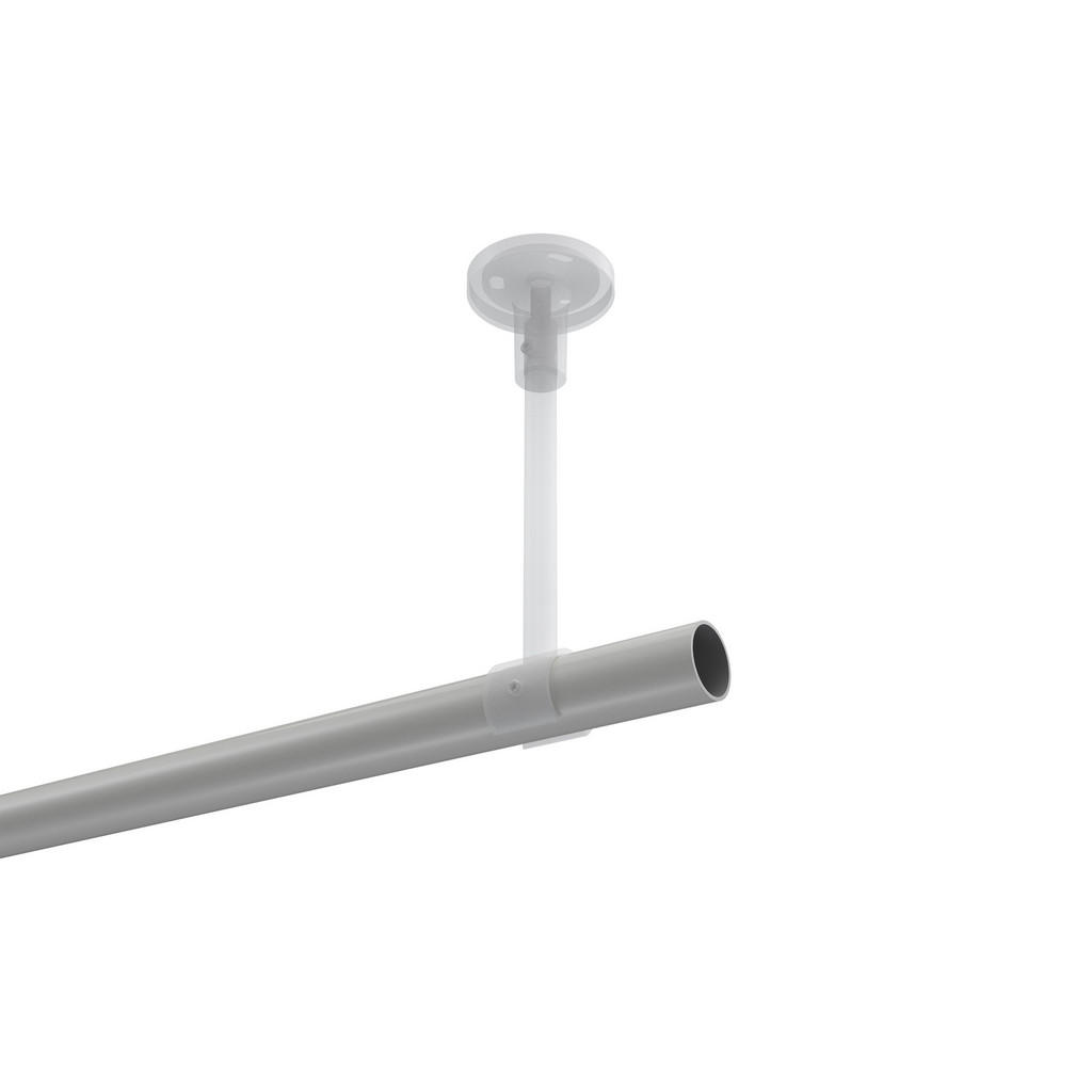Thumbnail - Interdeco Gardinenstangen-Set, Weiß, Chrom, Metall, 100 cm, Wohntextilien, Gardinen & Vorhänge, Gardinen-Stangen
