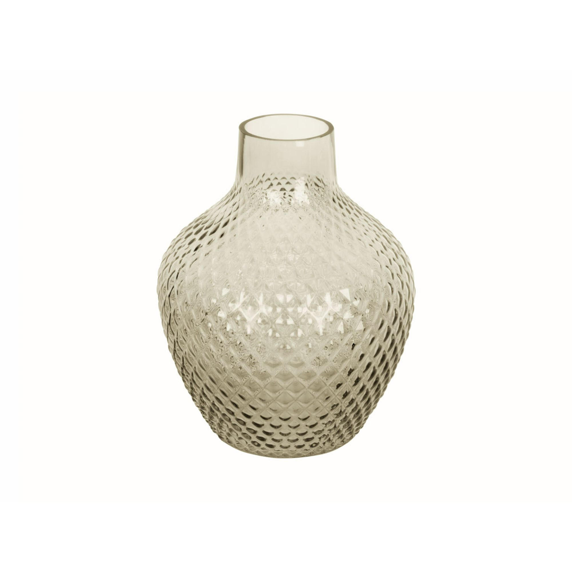 VASE Delight Grün 18/18/20 cm - Grün, Glas (18/20cm) - Present Time