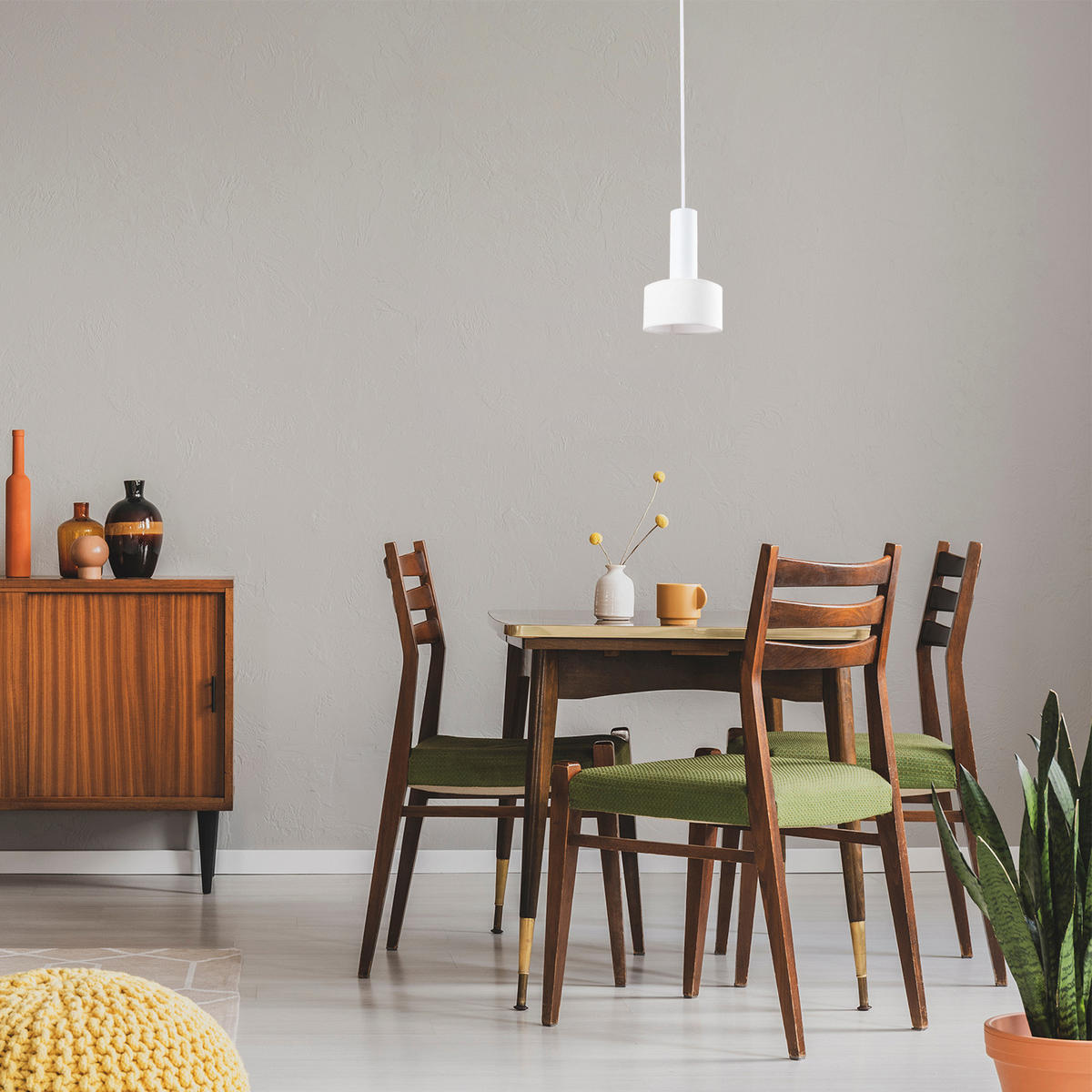 PENDELLEUCHTE Veluta - Weiß, Metall (15/15/17.5cm) - Paco Home