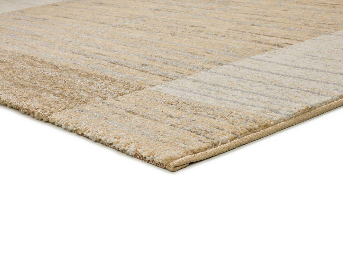 WEBTEPPICH beige Craft 133/190 cm - Beige, Naturmaterialien/Textil (133/190cm) - Atticgo