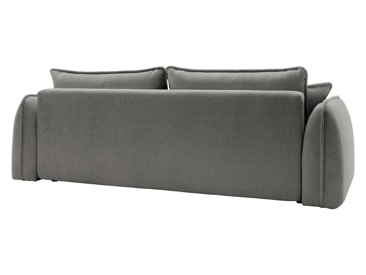 SCHLAFSOFA Moho - Schwarz/Grau, Holz/Kunststoff (250/94/109cm) - MIRJAN24