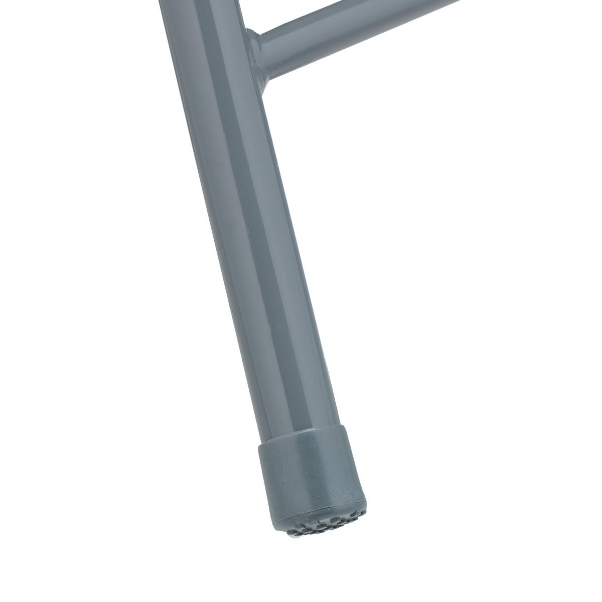 2XKLAPPHOCKER - Grau, Kunststoff/Metall (32/46/29cm) - Relaxdays