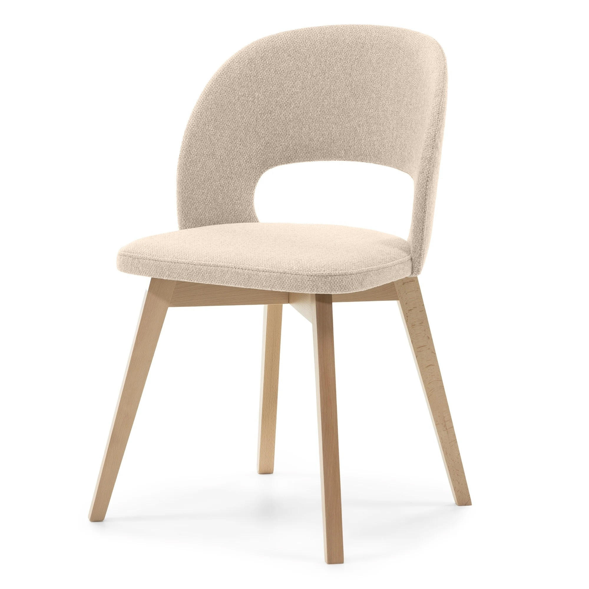 Margaret Hadas24 Stuhl Ecru, Braun 50x85x45 cm
