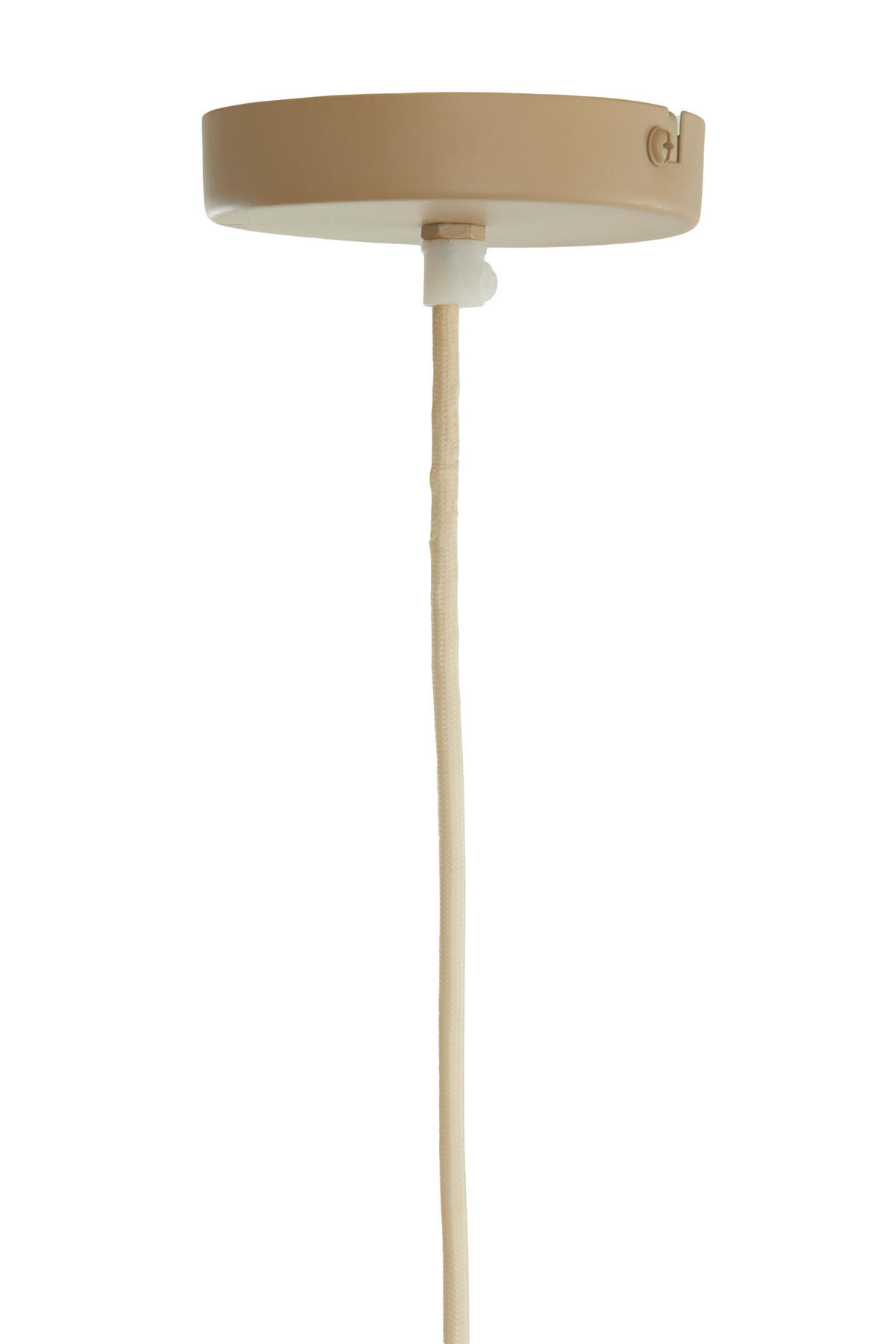 HÄNGELAMPE - Braun - 61/61/30 cm - Braun, Textil (61/61/30cm) - Light & Living