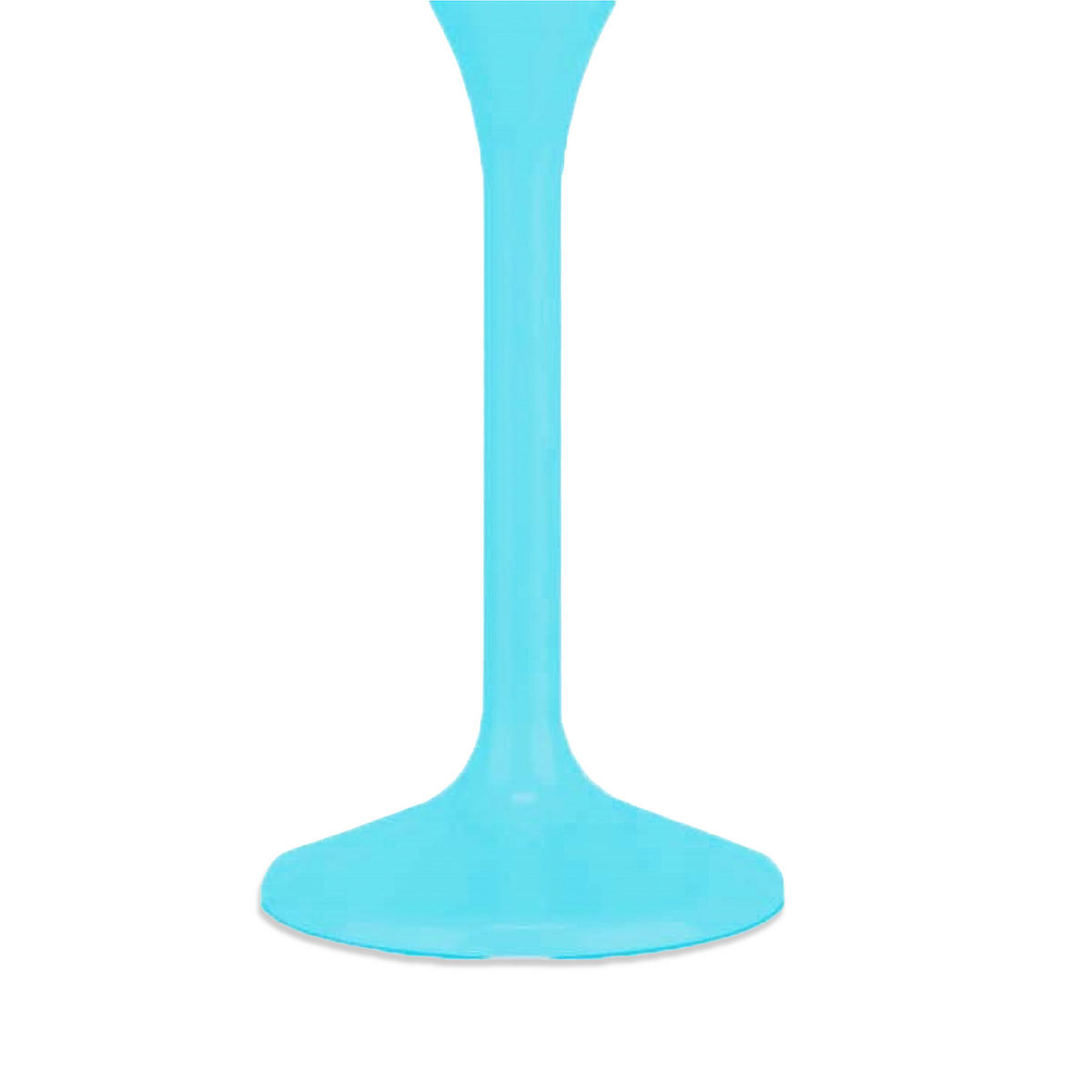 12xSEKTGLÄSER - Türkis, Kunststoff (0.15L) - Relaxdays