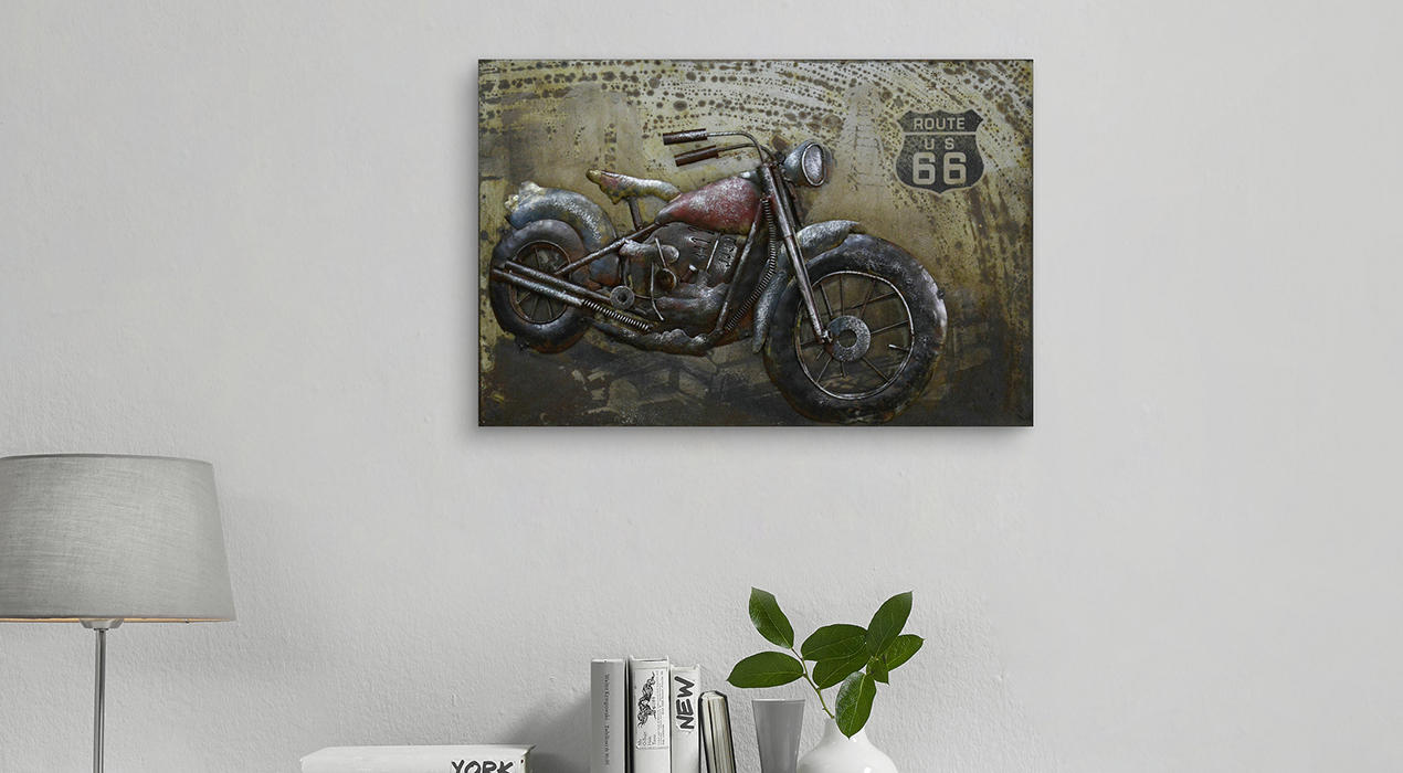 Monée Metallbild