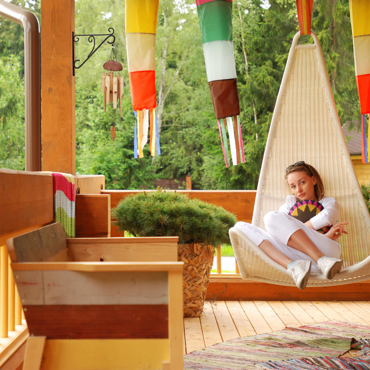 2XBLUMENAMPELHALTERUNG - Schwarz, Metall (30/28/2cm) - Relaxdays