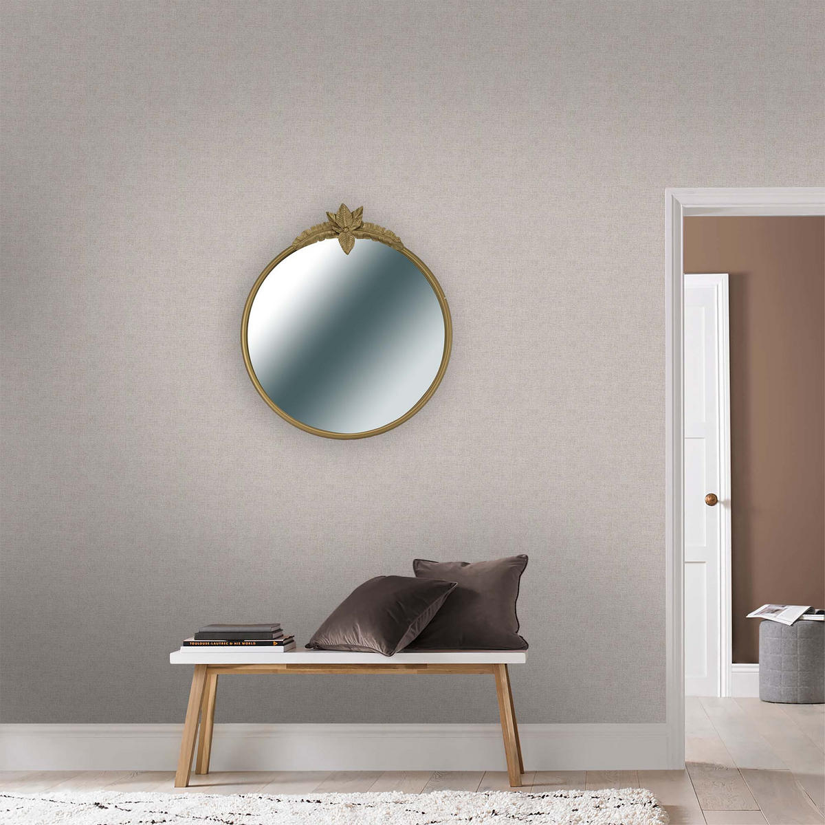 SPIEGEL Cindy - 40x79.5cm - Goldfarben, Glas/Metall (79.5/1/40cm) - Art for the Home