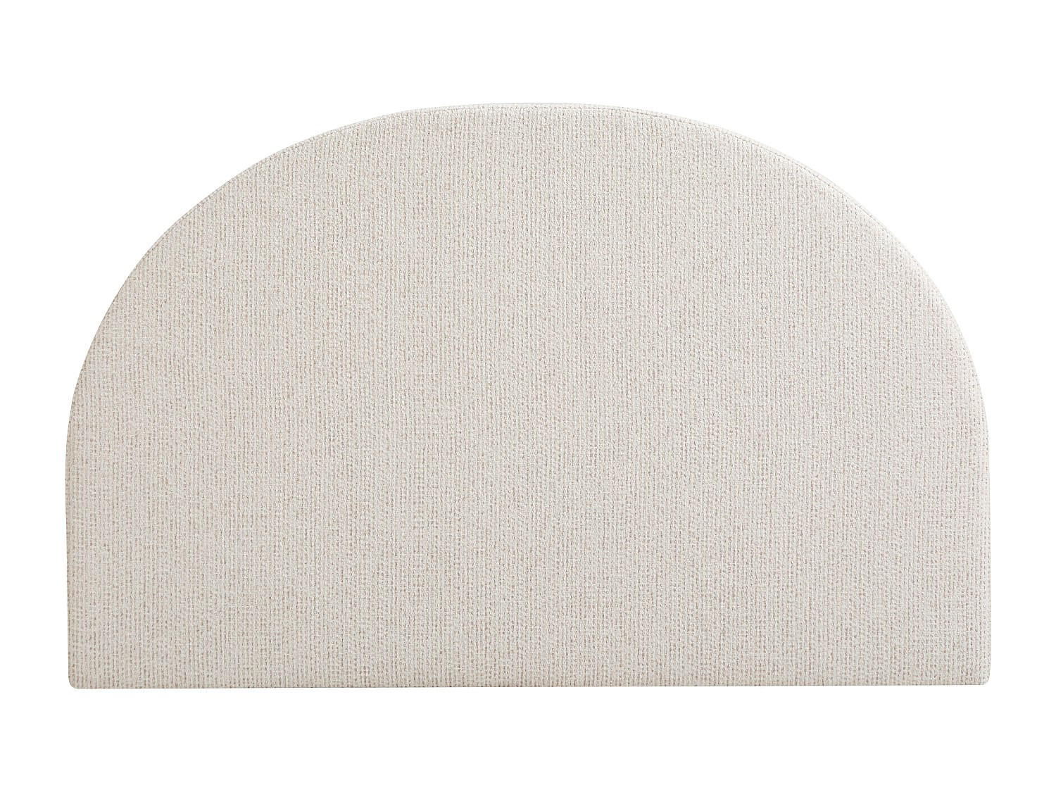 BETTKOPFTEIL - 2 Personen - stoff - beige Panioti - Beige, Textil (195/110/7cm) - Vente-Unique