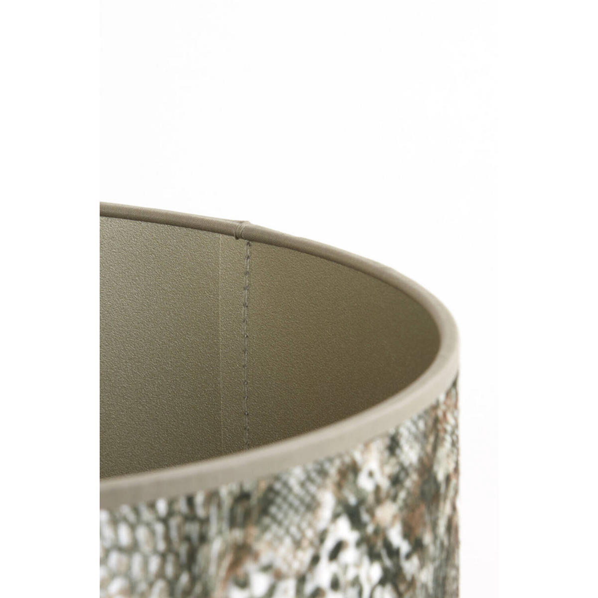 LAMPENSCHIRM Keyon Braun Ø40/30 cm - Braun, Textil (40/40/30cm) - Light & Living