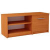FERNSEHKOMMODE BODO 1D Erle 98/35/42 cm - Erlefarben, Holzwerkstoff (98/42/35cm) - Matkam Möbel