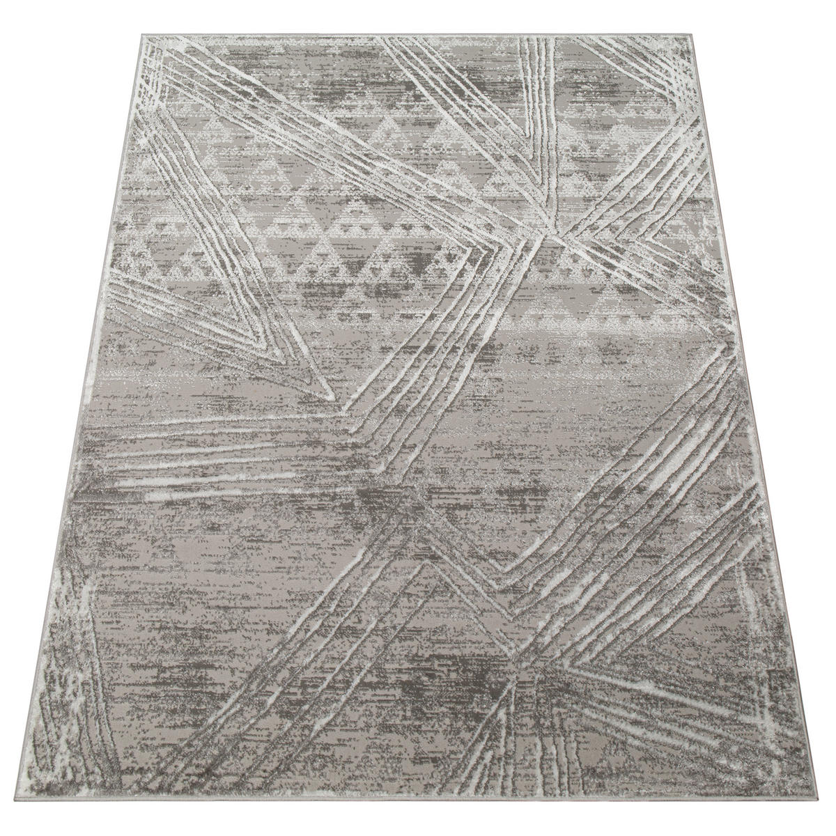 TEPPICH CRYSTAL Dunkelgrau 140/200 cm - Dunkelgrau, Textil (140/200cm) - Tapiso