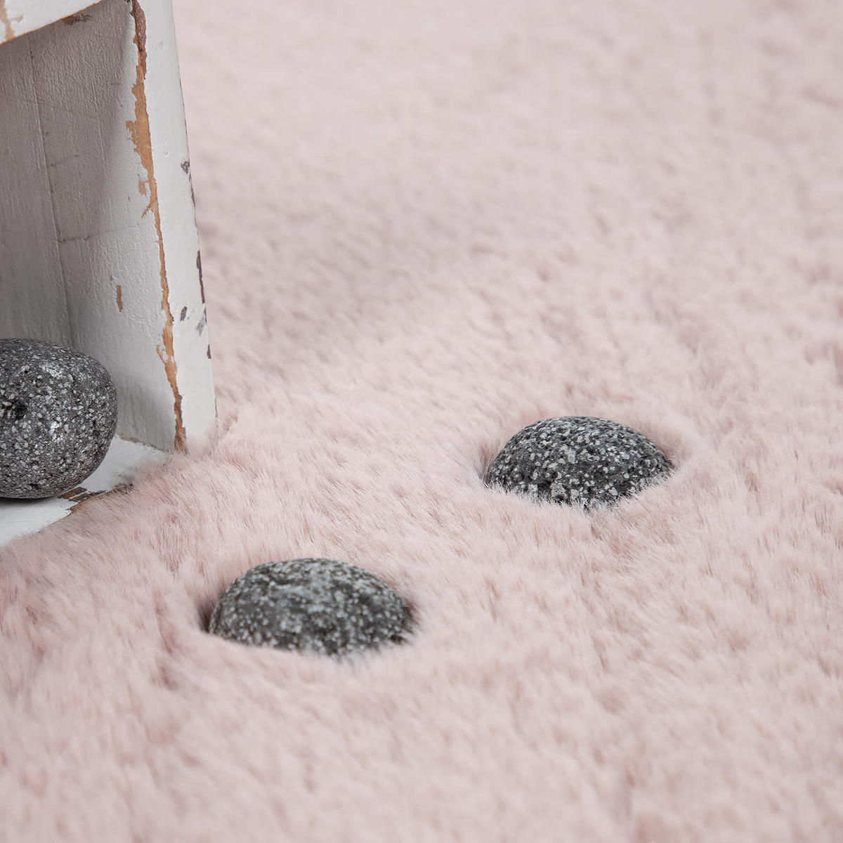 TEPPICH Hochflor Unifarben schmutzabweisend Pink Rechteckig 140x200 - Rosa, Textil (200/140cm) - KADIMA DESIGN