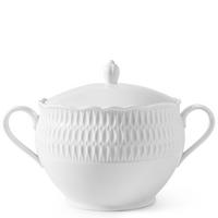 SUPPENTERRINE SUPPENSCHÜSSEL CMIELOW SOFIA aus Porzellan - Weiß, Keramik (30/30/21cm) - KONSIMO®
