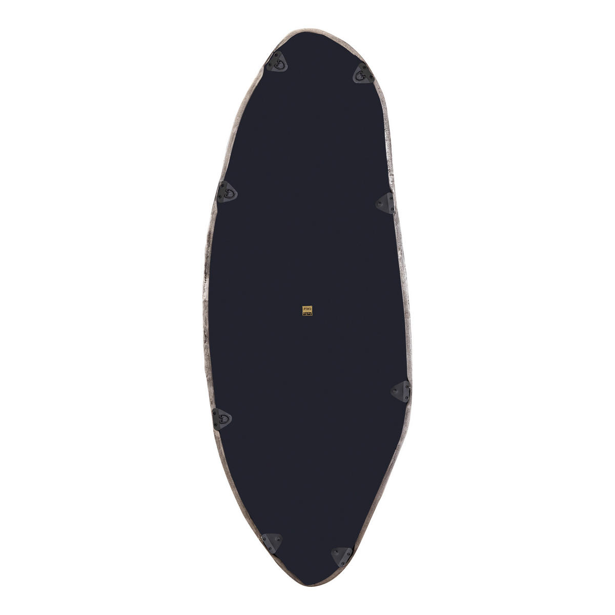 SPIEGEL Paislie Silber 56/3/150cm - Silberfarben, Glas (3/150/56cm) - PTMD Collection