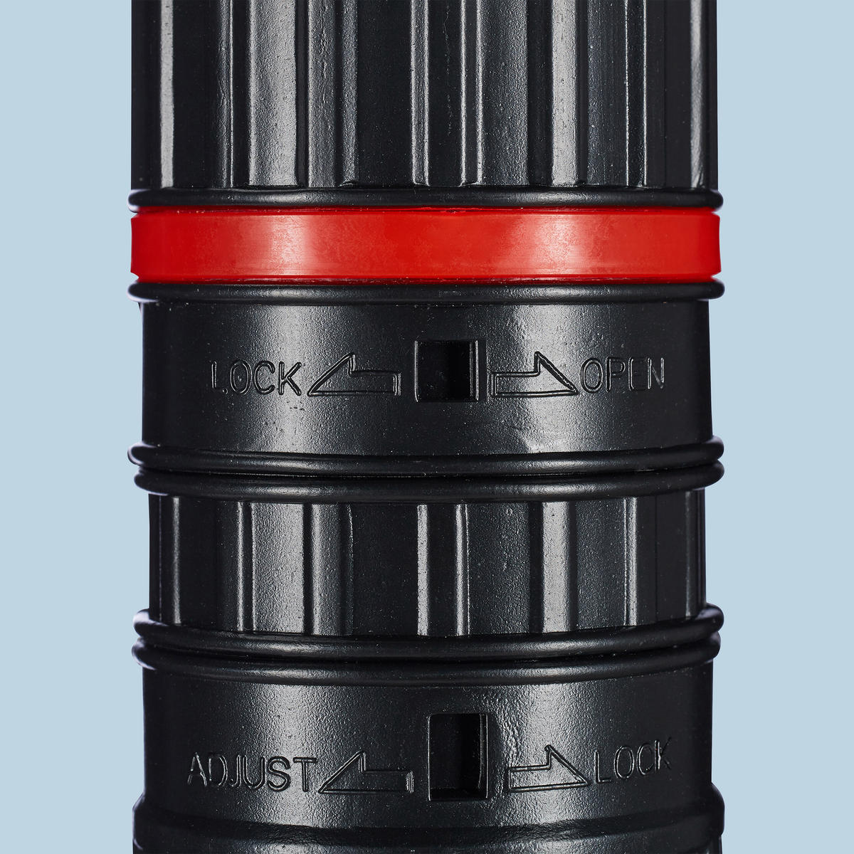 PLAGÁTOVÁ rúra - čierna, plast (7/72/7cm) - Relaxdays