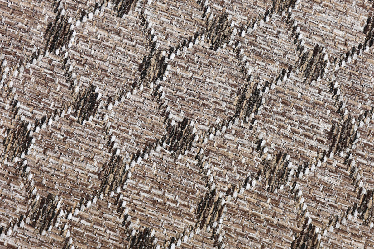 TEPPICH MELISSA BRAUN 90/150 cm - Braun, Textil (90/150cm) - Tapiso