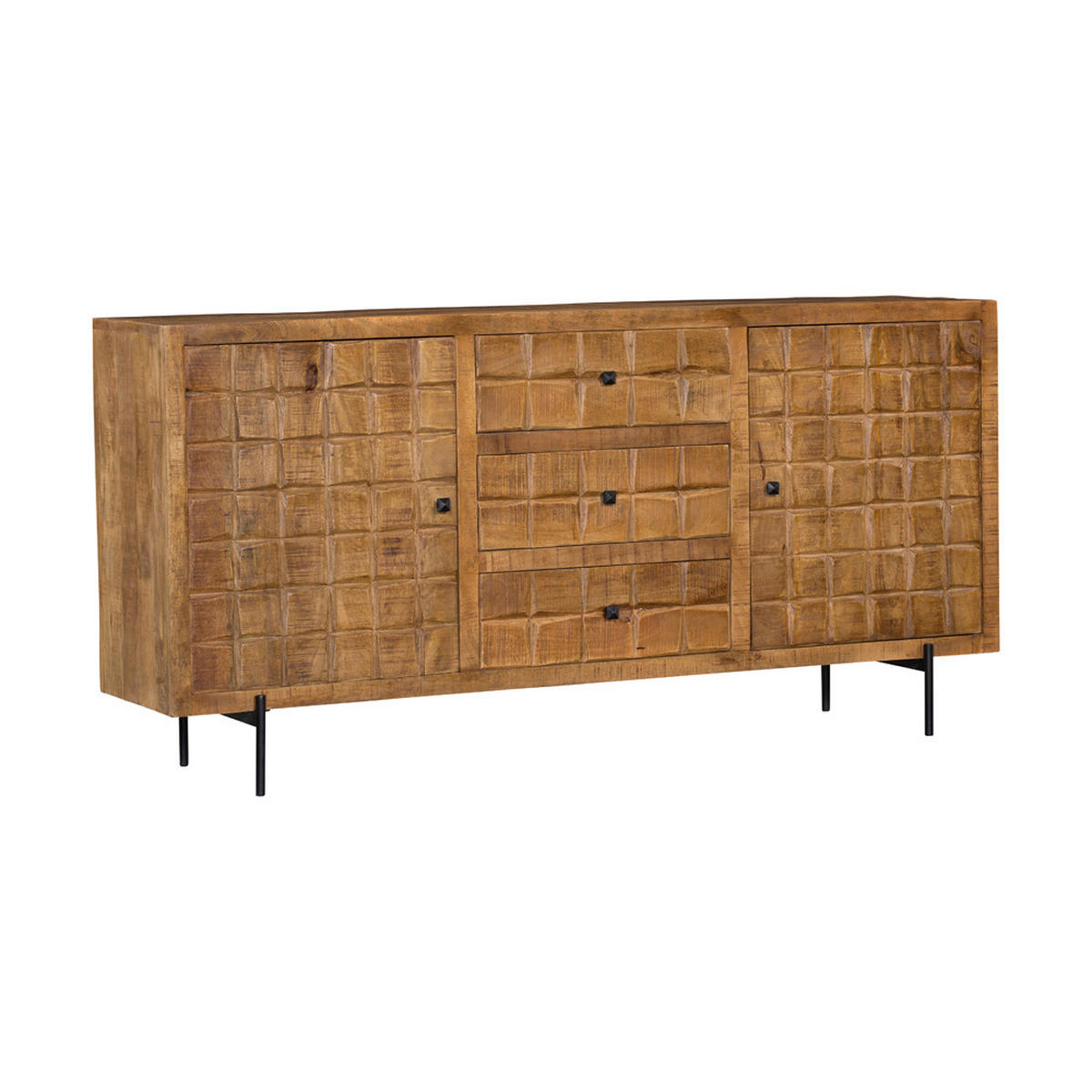 SIDEBOARD Brandy Braun 40/160/90 cm - Braun, Holz (160/90/40cm) - Starfurn