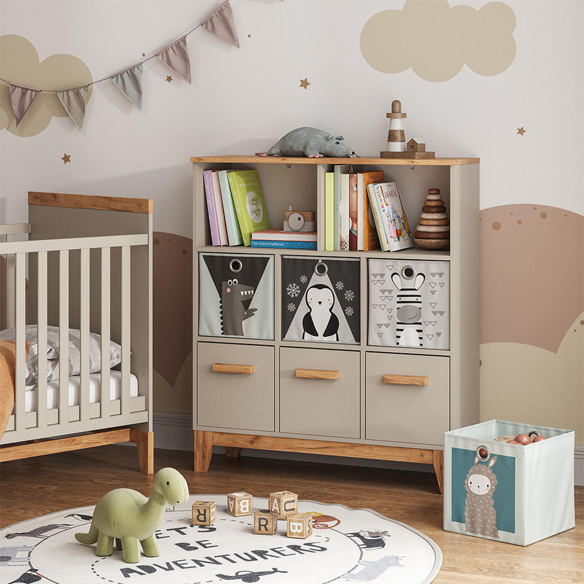 Kaschmir, Holzwerkstoff (98.4/113.4/32.6cm) - VitaliSpa