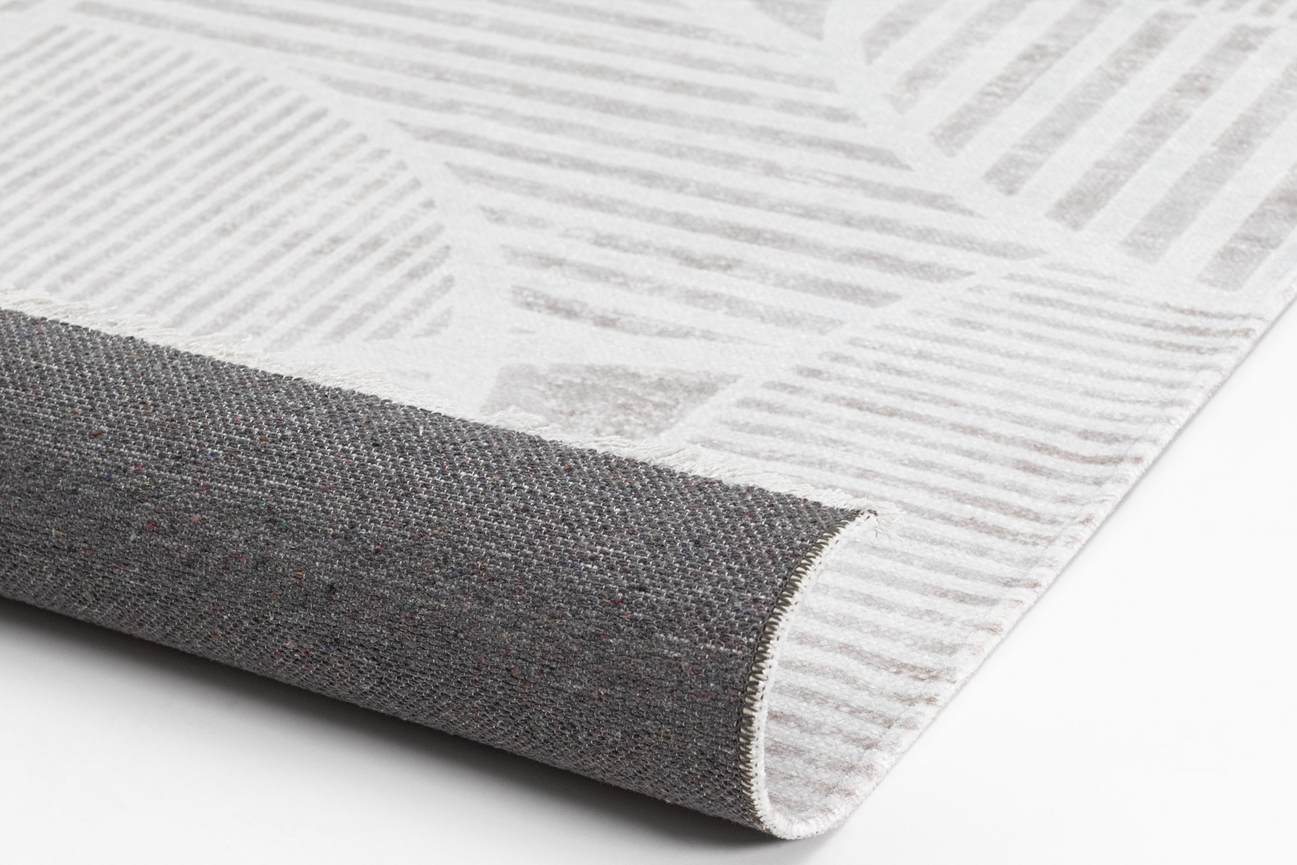 KURZFLOR-TEPPICH - Beige - 120 x 160 cm - Beige, Textil (120/160cm) - Tesso Living