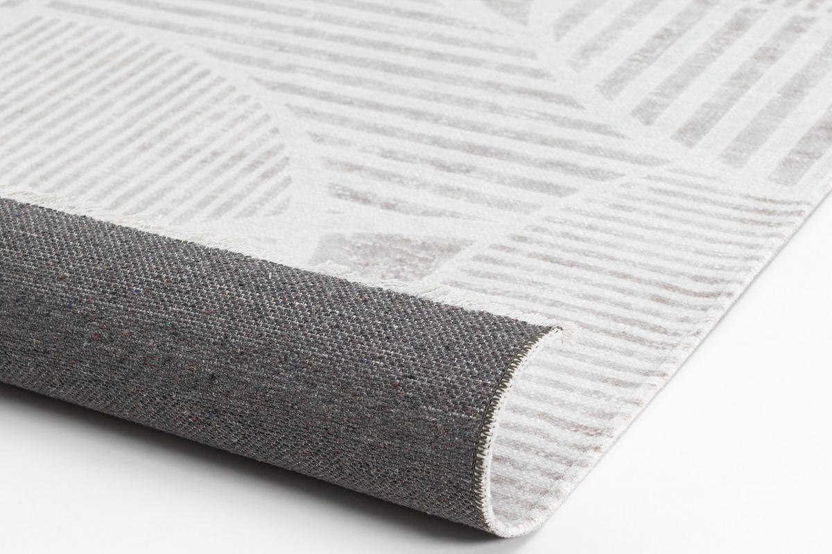 KURZFLOR-TEPPICH - Beige - 230 x 320 cm - Beige, Textil (230/320cm) - Tesso Living