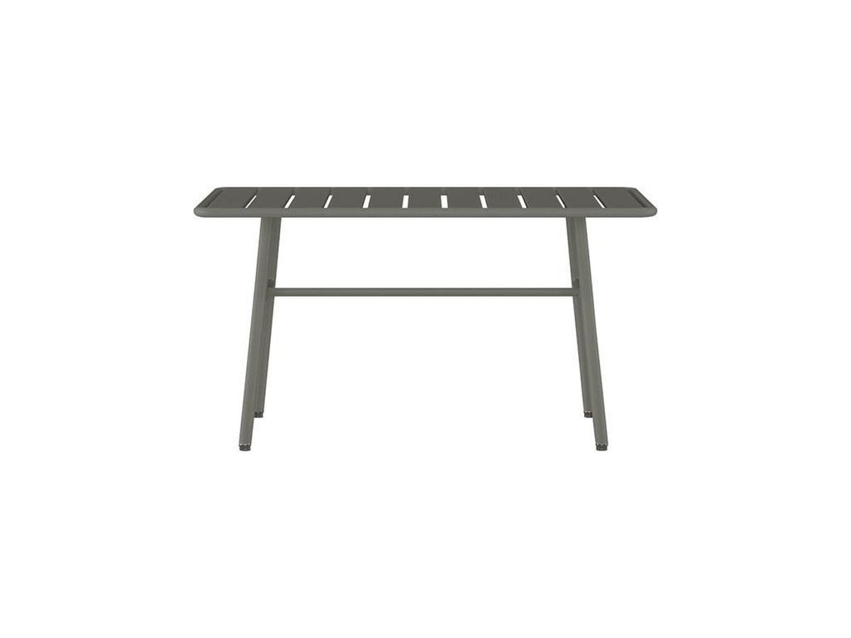 GARTENTISCH - Metall - Anthrazitgrau - MIRMANDE von MYLIA - Anthrazit, Metall (89/50/47cm) - Vente-Unique