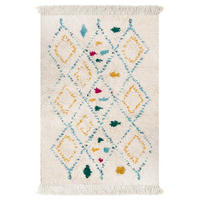 KINDERTEPPICH weich und farbenfroh mehrfarbig - Multicolor, Textil (120/170cm) - AFK Living