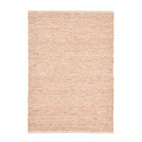 HANDWEBTEPPICH Alm-Freude 70x130 cm - Akaziefarben, Textil (70/130cm) - THEKO