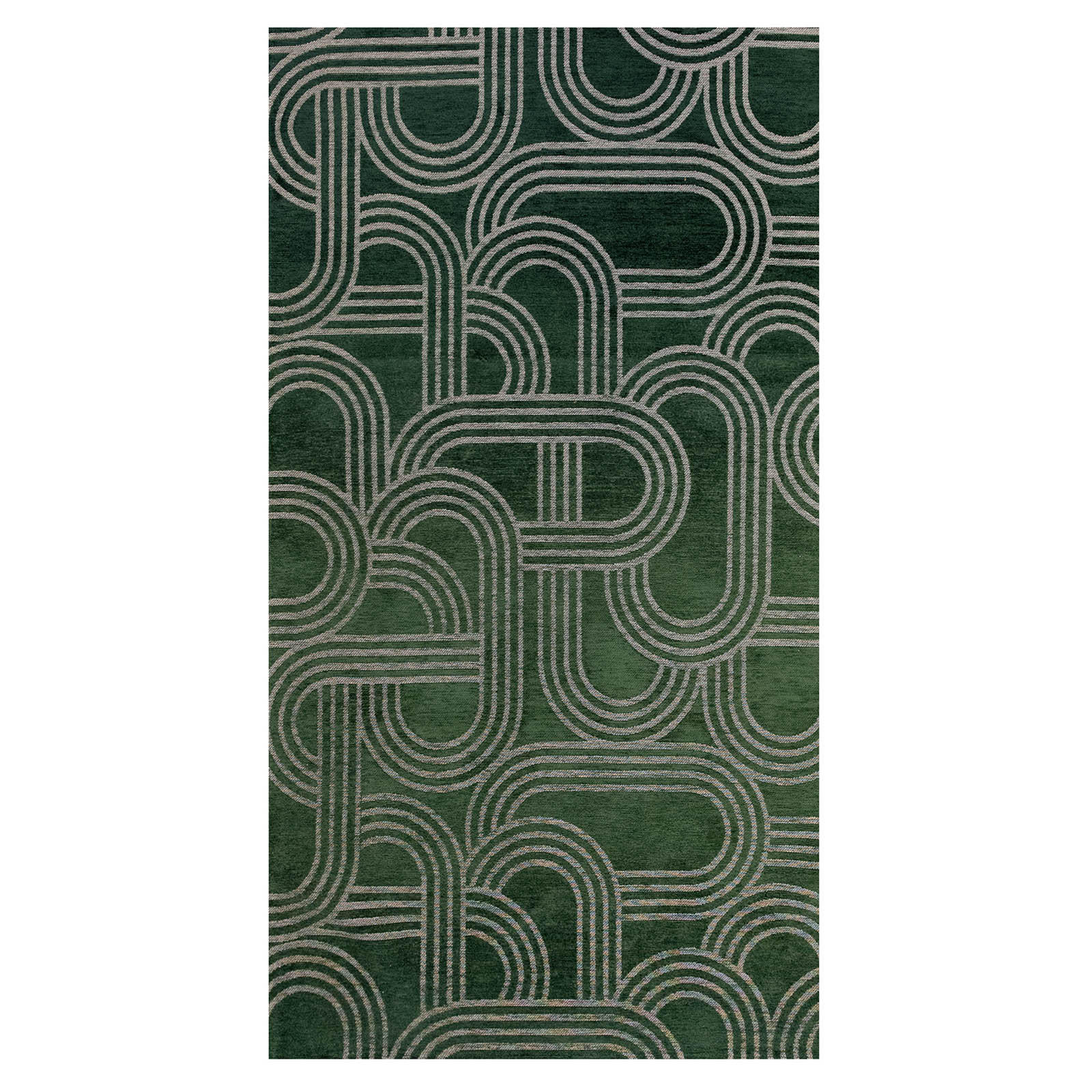 TEPPICH Disco Green Dream 80/150 cm - Grün, Textil (80/150cm) - Lola&Moi