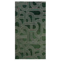 TEPPICH Disco Green Dream 80/150 cm - Grün, Textil (80/150cm) - Lola&Moi