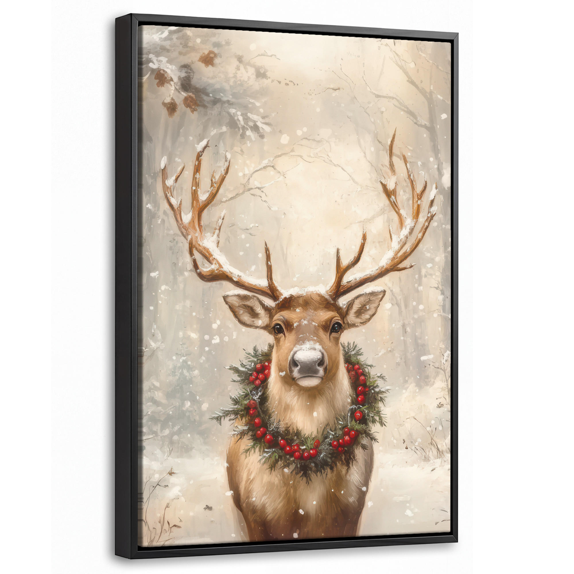 MuchoWow Leinwand Natur 40x60 cm