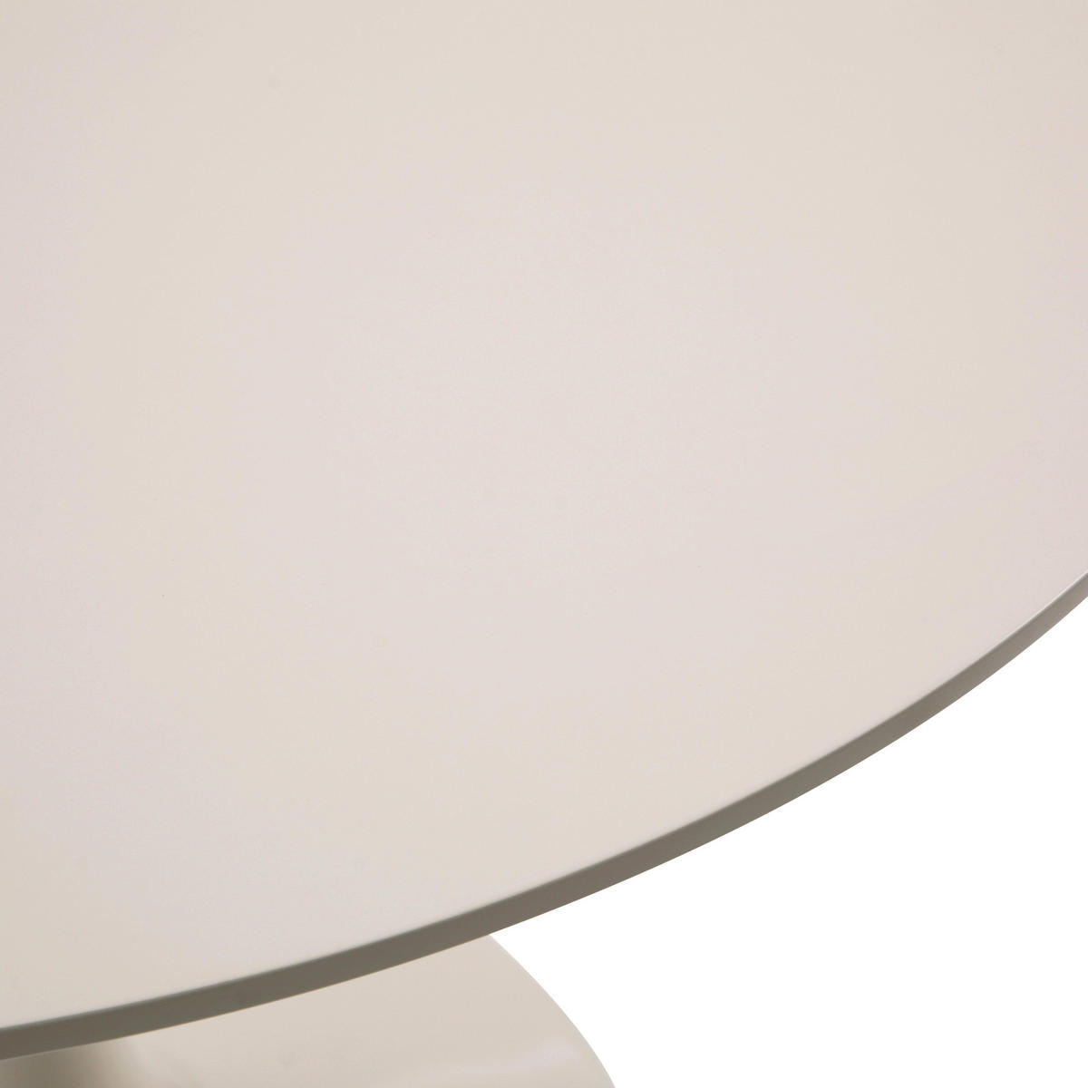 ESSTISCH, Beigefarbe - Beige, Holz (100/100/74cm) - Oviala