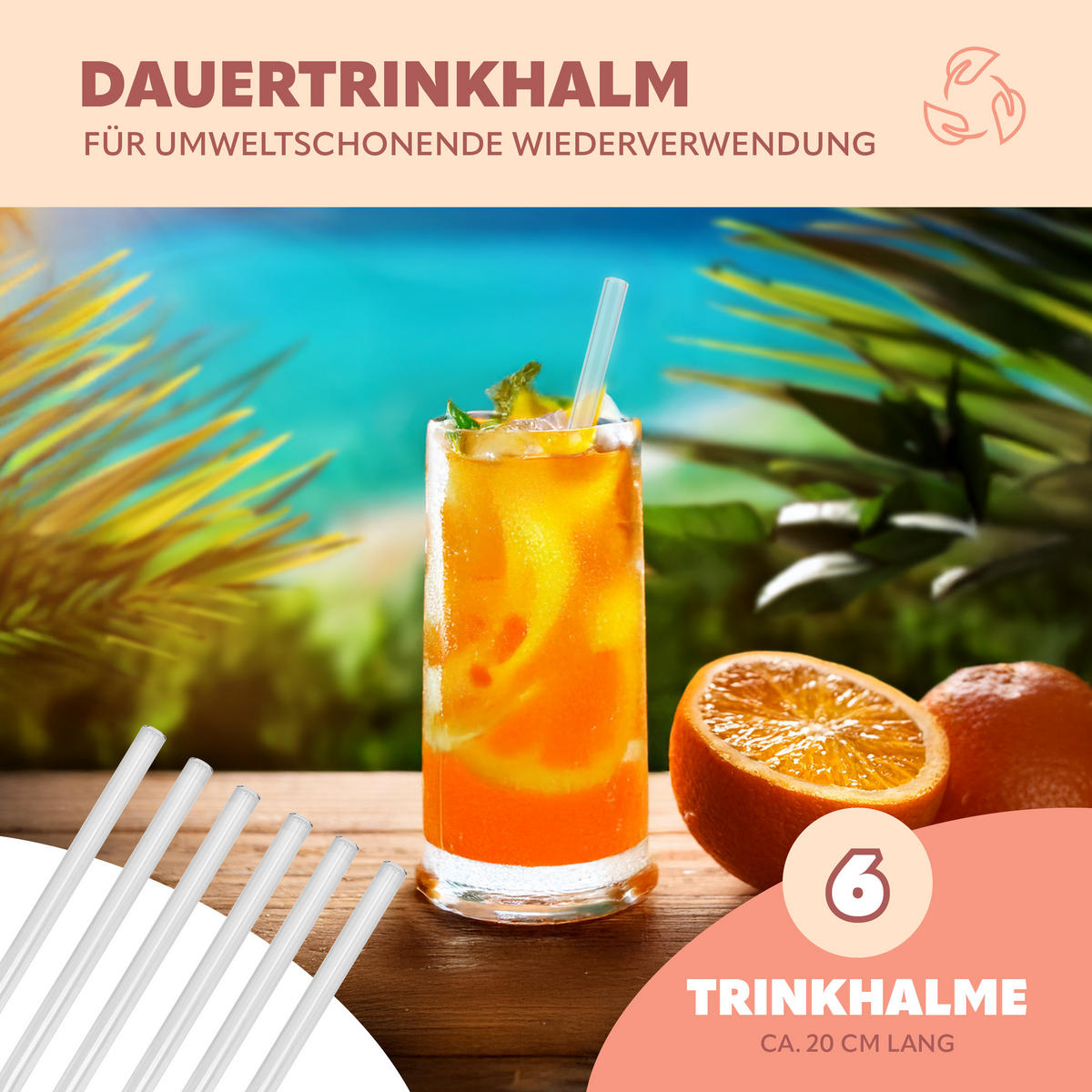 GLAS-TRINKHALME, transparent, Borosilikatglas - Transparent, Glas (0.8/20cm) - bremermann