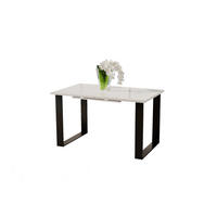 ESSTISCH Cora ausziehbar bis 210 cm - Weiß Hochglanz, Holzwerkstoff (130/80/76cm) - Endo-Moebel