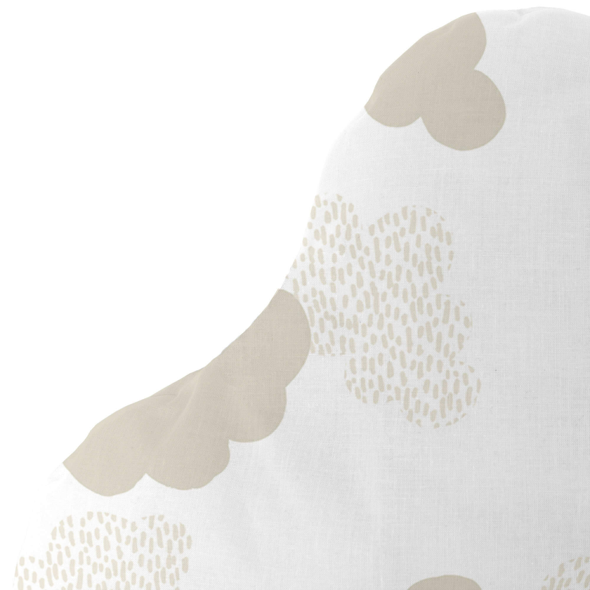 KISSEN clouds 60x40 cm beige - Beige, Textil (60/40cm) - Happy Friday