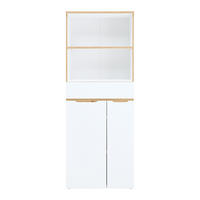 AKTENSCHRANK Manresa-36 - Weiß, Holzwerkstoff (75/197/38cm) - Lomado
