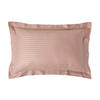 KISSENBEZUG Damast mit Stehsaum, Fadendichte 330 - Taupe, Textil (48/74cm) - Homescapes