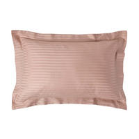 KISSENBEZUG Damast mit Stehsaum, Fadendichte 330 - Taupe, Textil (48/74cm) - Homescapes