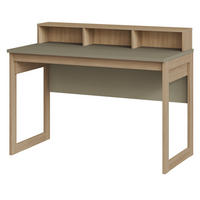 SCHREIBTISCH Salbei grün, Eiche, Laptoptisch skandinavisch 120 cm - Salbeigrün/Eichefarben, Holzwerkstoff (60/120/91cm) - Furn.Design