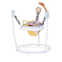 HOPSER Jumpy Joy Musik Licht blau Tiere Hängespielzeug Motorikspielzeug - Blau, Metall (66/71/71cm) - Chipolino