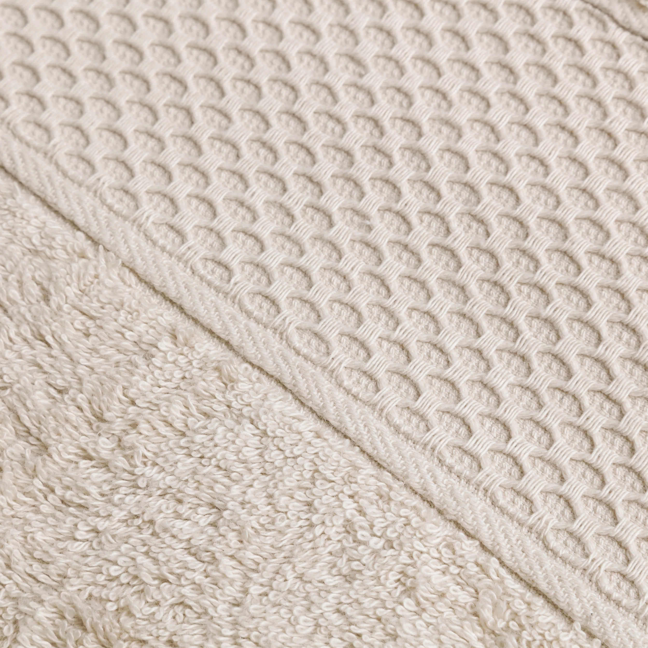 WASCHHANDSCHUH PURE LUXURY - Beige, Textil (15/20cm) - MÖVE