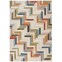 WOLLTEPPICH ESK, geometrisch, Florhöhe 10 mm, Bunt, 160 x 230 cm - Multicolor, Textil (160/230cm) - KADIMA DESIGN