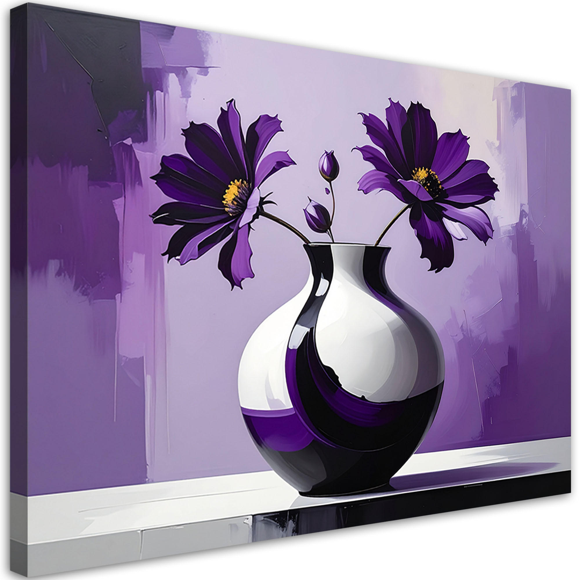 Feeby Wandbild, Lila 120x80 cm