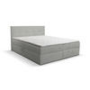 BOXBETT CALIDO mit zwei Bettkästen H2/H3 Matratze und Topper 160 x 200 cm - Grau, Holzwerkstoff (160/200cm) - VENASI MÖBEL