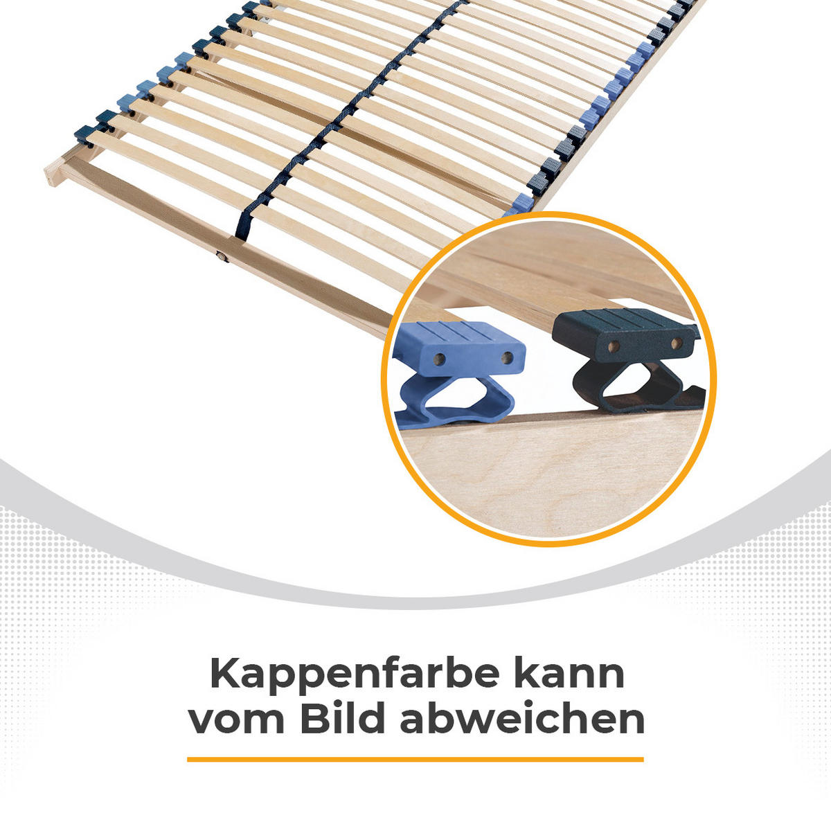 LATTENROST 70x200 cm – Ergonomischer 7-Zonen Lattenrahmen aus Buchenholz - Buchefarben/Braun, Holz (70/200cm) - Sleepneo