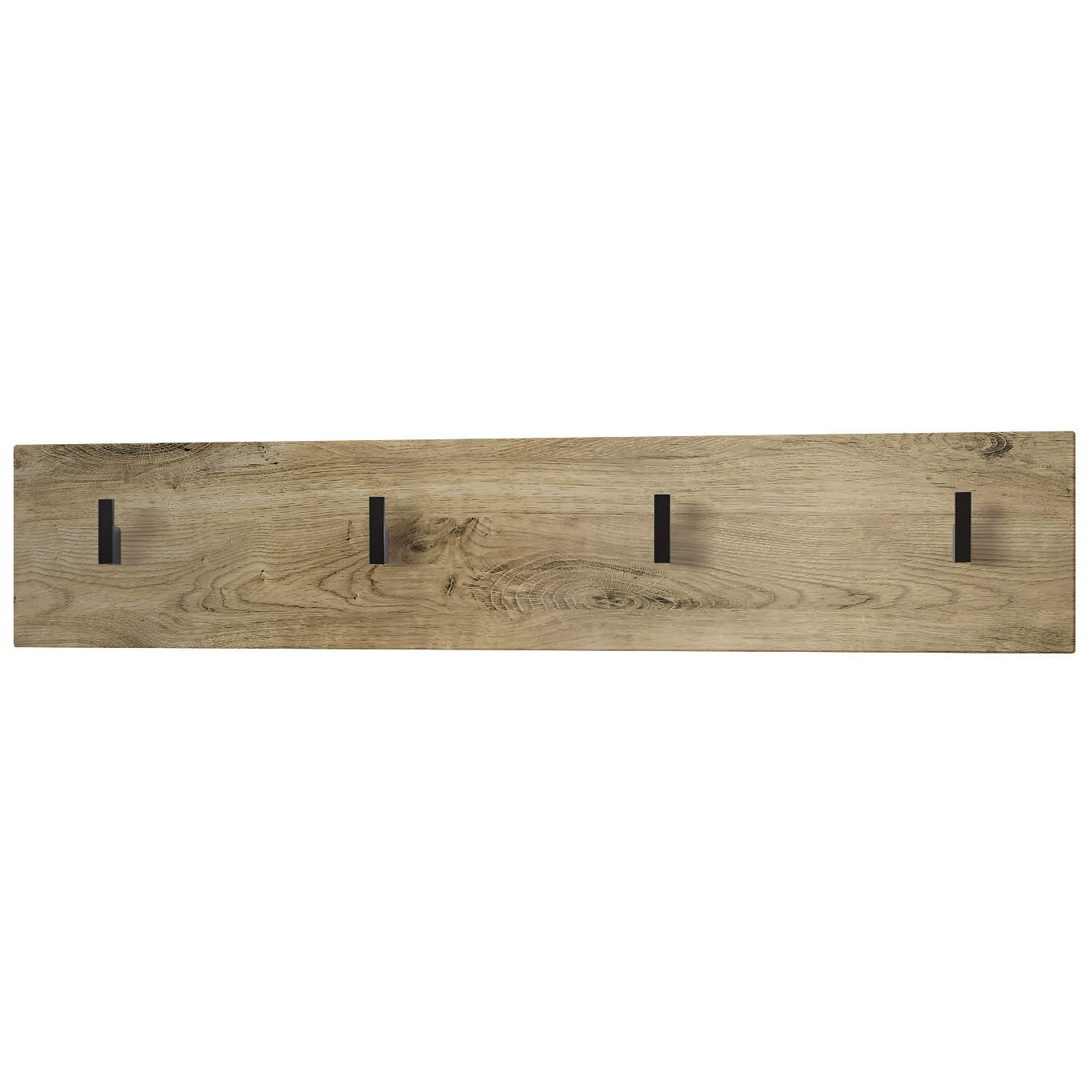 GARDEROBENPANEEL Linea Eiche Ribbeck - Alteiche, Holzwerkstoff (72/14.5/3.5cm) - Vladon