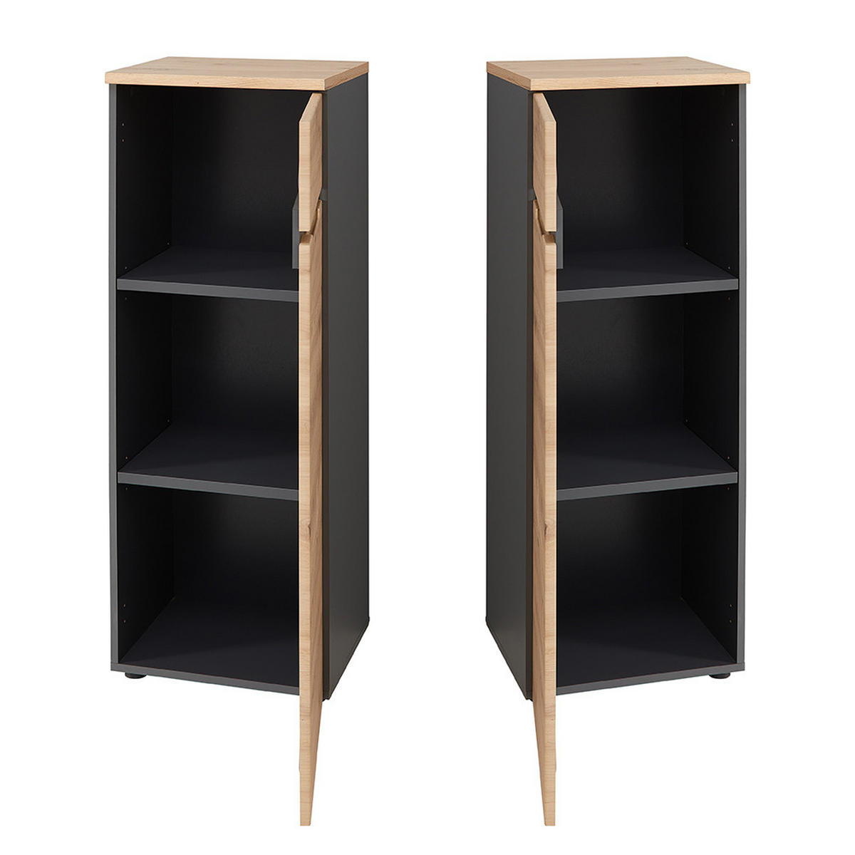 KOMMODE Manresa-36 - Braun, Holzwerkstoff (45/122/38cm) - Lomado